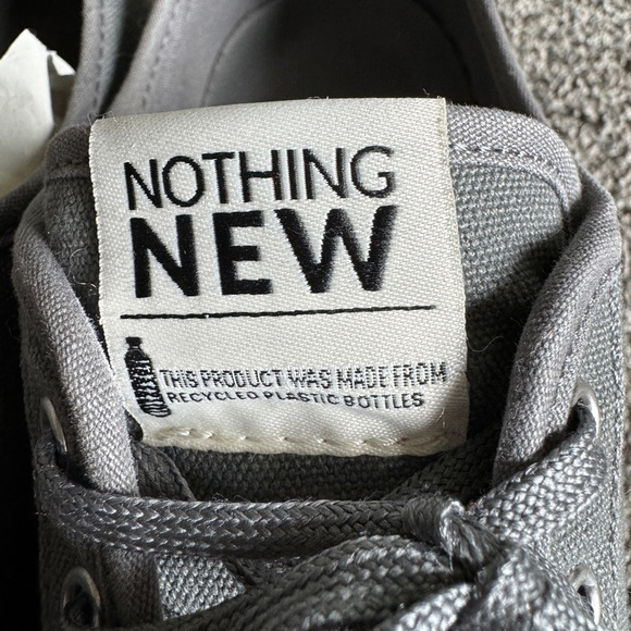 Nothing New Men's Classic Low Top - Size 13 - Grey - Picture 5 of 7